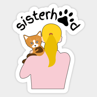 happy international cat day Sticker